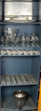 FIVE SHELVES OF CATERING ACCES