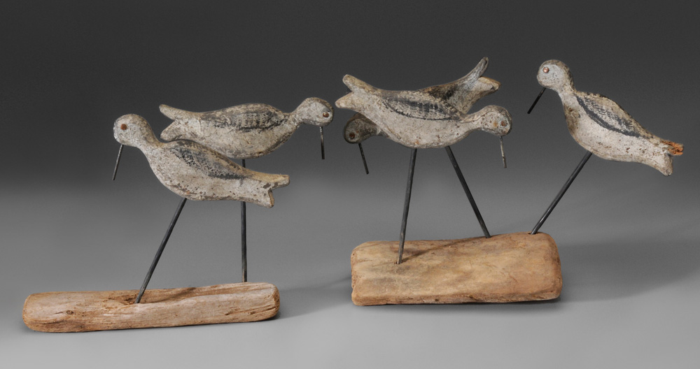 Five Shorebirds early 20th century,