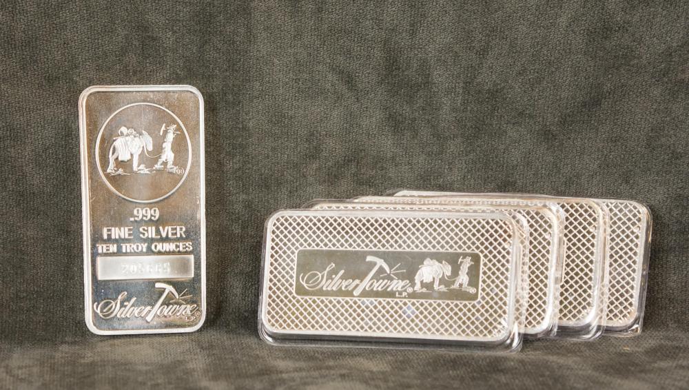 FIVE SILVER BARSFIVE SILVER BARS,