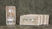 FIVE SILVER BARSFIVE SILVER BA