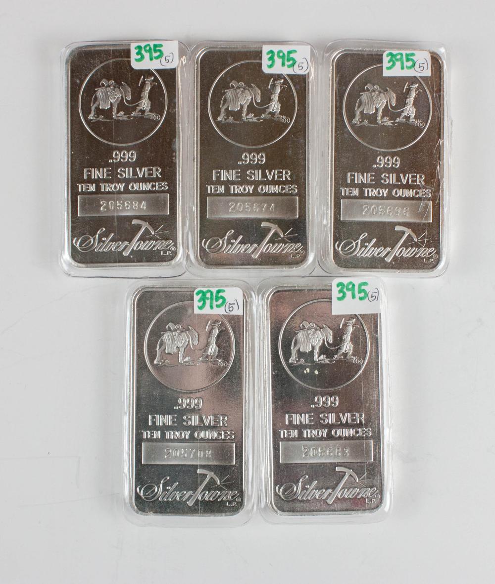 FIVE SILVER BARSFIVE SILVER BARS,