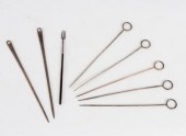Five silver skewers, Charles S