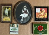 FIVE SMALL ADVERTISING ITEMS -