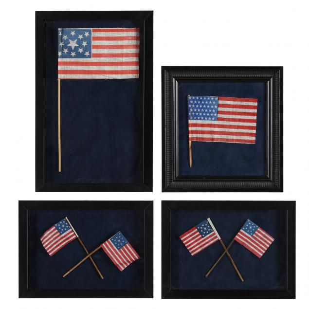 FIVE SMALL LATE 19TH CENTURY UNITED