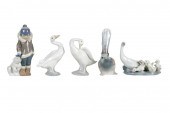 FIVE SMALL LLADRO FIGURINEScom