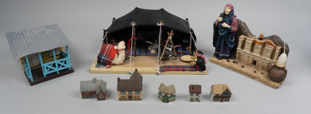 FIVE SMALL MODELS OF HOUSES, A