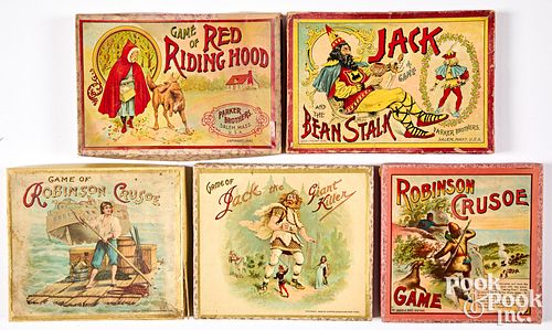 FIVE SMALL STORY BOOK GAMESFive