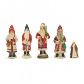 FIVE SMALL VAILLANCOURT SANTA
