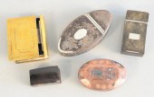 FIVE SNUFF BOXES TO INCLUDE 1