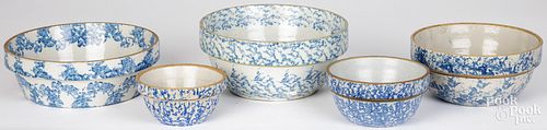 FIVE SPONGEWARE MIXING BOWLSFive