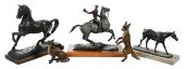 FIVE SPORTING SCULPTURESPhylli