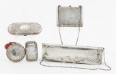 FIVE STERLING SILVER PERSONAL