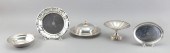 FIVE STERLING SILVER TABLEWARE