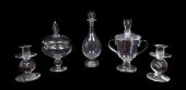 FIVE STEUBEN TEAR-DROP PATTERN