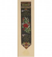 Five Stevengraph woven silk bi