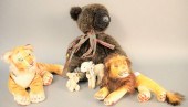 FIVE STUFFED ANIMALS, SMALL ST