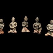 Five Thai Sukhothai Celadon Gl