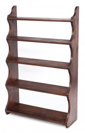 FIVE-TIER SHELF AMERICA, 19TH