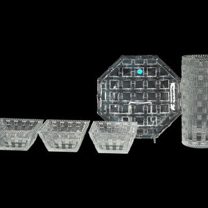 Five Tiffany and Co. Glass Bowls