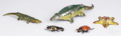 FIVE TIN TOYS<br>Five tin toys