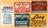 FIVE TIN TRUCKING ADVERTISING