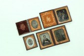 FIVE TINTYPES.  American  3rd