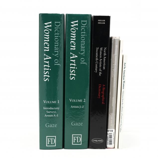 FIVE TITLES ON FEMALE ARTISTS AND