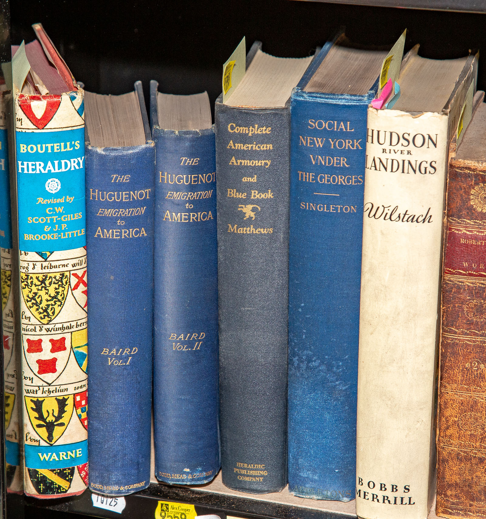 FIVE TITLES ON NEW YORK HISTORY &
