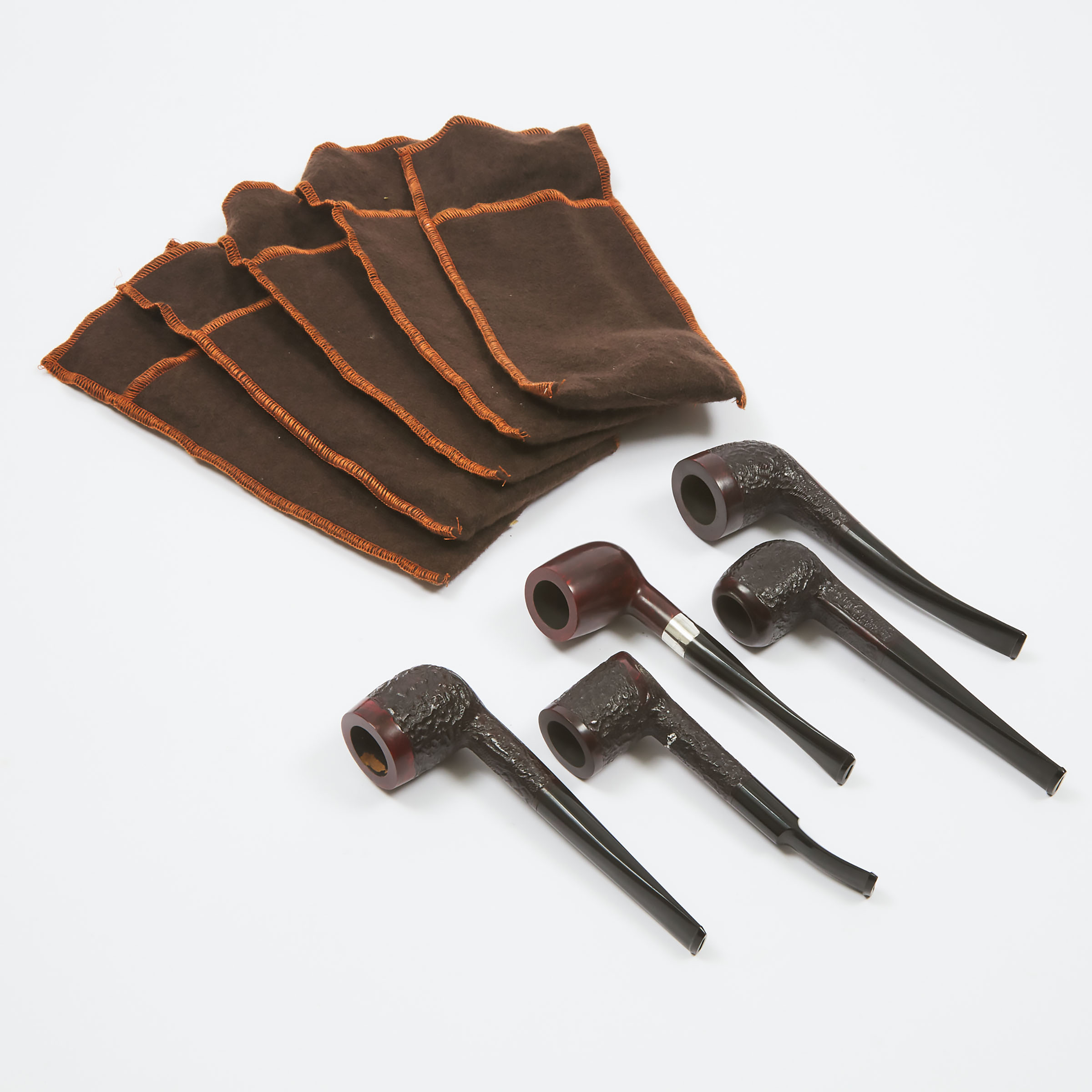Five Tobacco Pipes by Julius