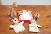 FIVE TOY ANIMALS AND CUDDLE DO