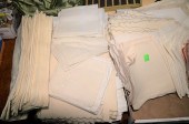FIVE TRAY LOTS OF LINEN TO INC