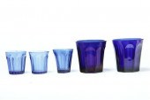 FIVE TUMBLERS AND TASTERS.  Am