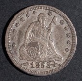Five United States seated Libe