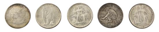 *Five U.S. California Commemorative