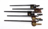 FIVE U.S. MODEL 1873 TRAPDOOR