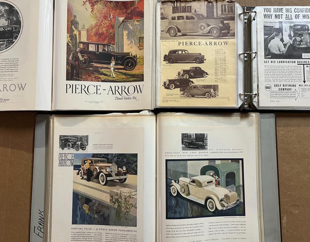FIVE VERY HEAVY ALBUMS OF PIERCE