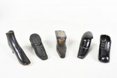 FIVE VICTORIAN WOOD SHOE-FORM