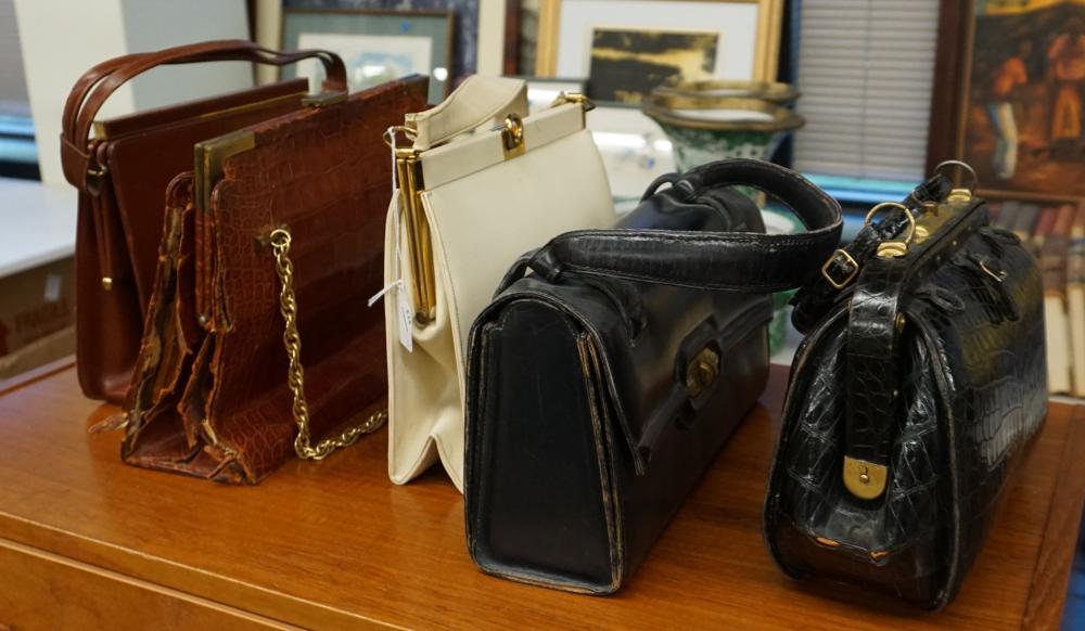 FIVE VINTAGE LEDERER DE PARIS