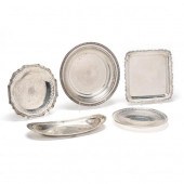 FIVE VINTAGE STERLING SILVER S