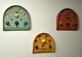 FIVE VINTAGE TABLE SKEE BALL G