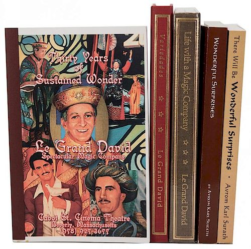 FIVE VOLUMES ON LE GRAND DAVID