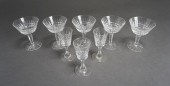 FIVE WATERFORD CRYSTAL 'GLENMO