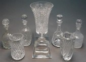 FIVE WATERFORD, ORREFORS AND O