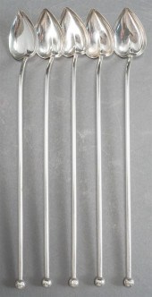 FIVE WATSON STERLING SILVER 7-