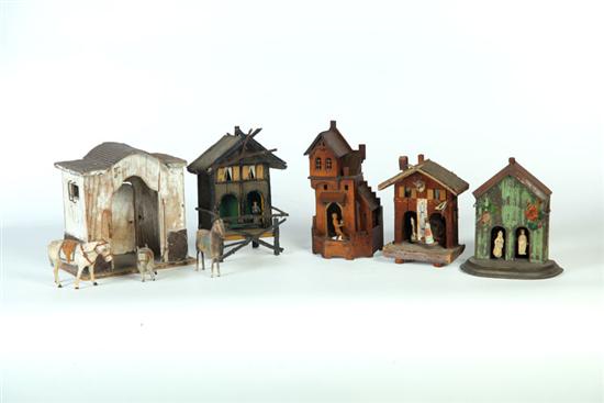 FIVE ''WEATHER HOUSES''. 