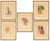 ''Five works from La Divine Co