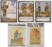 Five World War I Posters Ameri