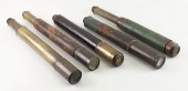 FIVES BRASS TELESCOPES 19TH CE