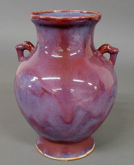 Flamb? porcelain vase 19th c.