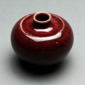 FLAMBE GLAZED WATER COUPE Flam